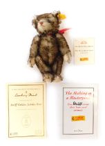A Steiff Danbury Mint collectors Teddy bear, from the British Isles, comprising The Welsh Teddy bear