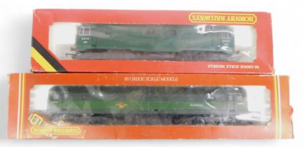 Hornby OO gauge diesel locomotives, including a class 47 CoCo diesel locomotive Mammoth and a class