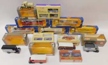 Corgi diecast models, comprising two Cadbury's Cameo Collections, five containers C1238, Corgi Comme