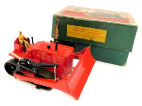 A Dinky Toys Blaw Knox Bulldozer, No 561, boxed.