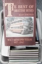 Transport related books, to include Jack (D). The Leyland Bus, The Heyday of The Classic Coach, Boot