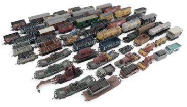 Hornby, Lima and other OO gauge rolling stock, including Shell tankers, National Coal Board wagons,