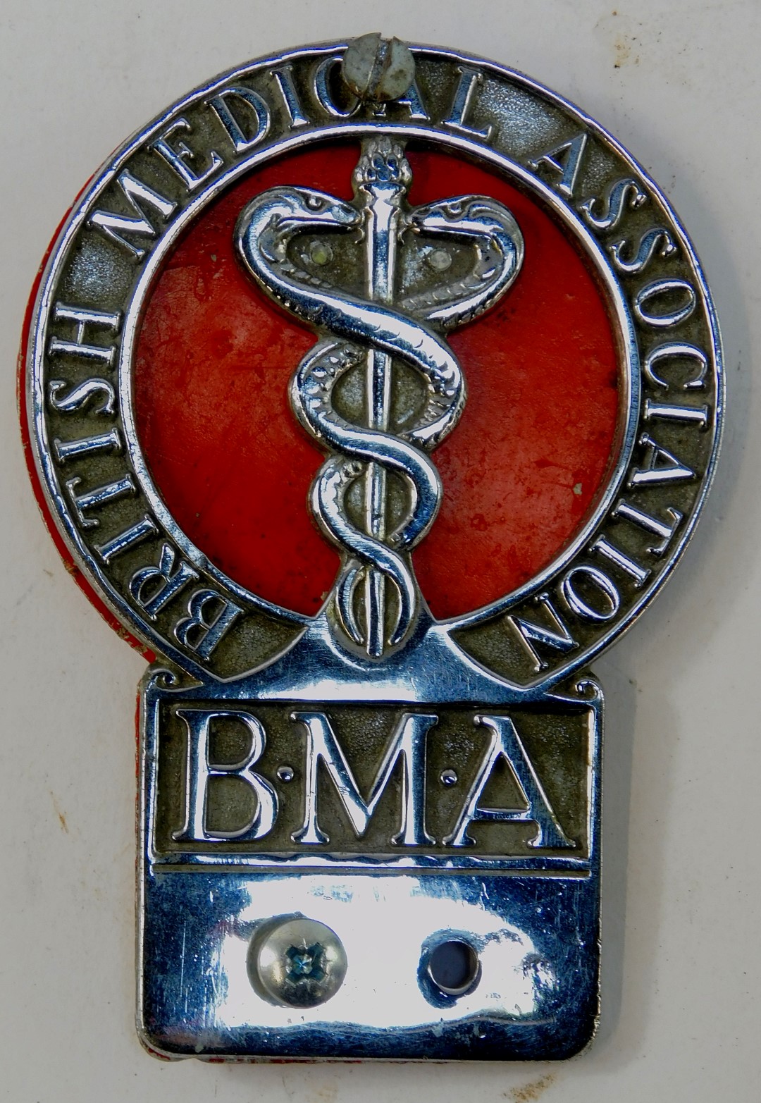 Four car badges, comprising Lincolnshire Automobile Club car badge, British Medical Association car - Image 2 of 5