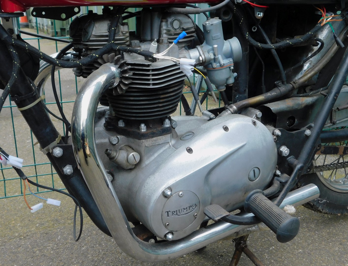 A 1970s Triumph Bonneville T120R, 650cc engine, frame no. ED51502, 56,999 recd miles, with various b - Image 12 of 12