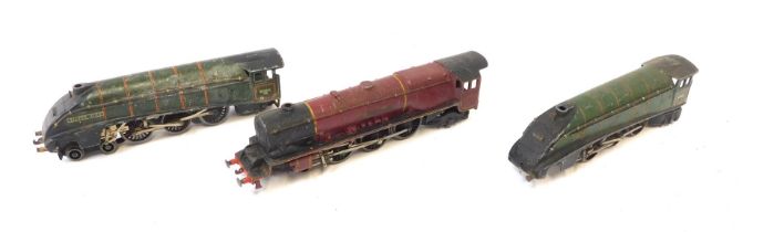 Three OO gauge locomotives, comprising The Silver King, The King, and The Duchess of Abercorn. (3, A