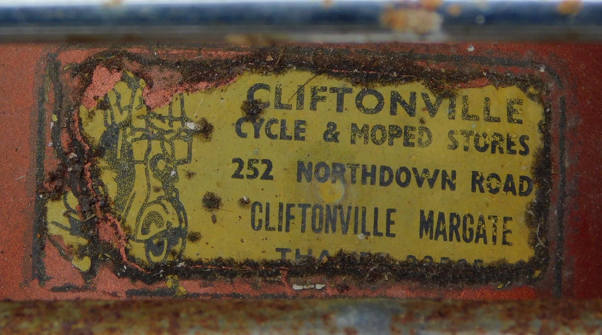 A Motobecane Mobylette moped, registration MKJ 716P, copper, 5067 kilometres recd. - Image 7 of 8