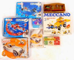 Meccano, to include Design 47700, set 7530, motorised construction set number 3, Meccano motorised h
