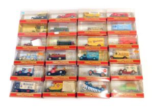 Various Matchbox trucks, boxed. (1 box)