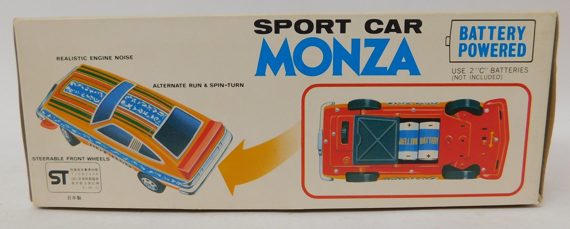 An Alps Monza sports car battery powered, boxed. - Image 2 of 2