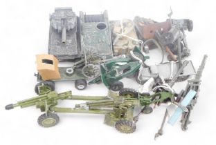 Corgi Dinky and other diecast military vehicles, to include Crescent Toys Scorpion Tank, Corgi Toys