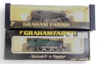 Graham Farish N gauge locomotives, comprising GWR 5101 Class Large Prairie Tank locomotive, 2-6-2T,