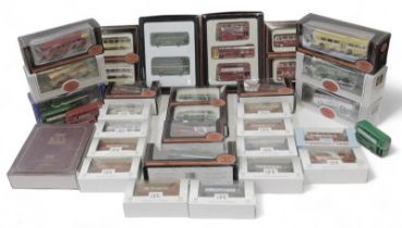 Exclusive First Editions by Gilbow diecast buses and sets, including London Transport Museum limited