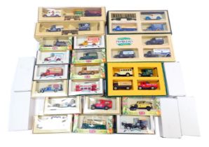 Various OO gauge Hornby, Lima and other retail boxes. (a quantity)