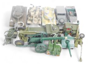 Britains Corgi and other military diecast, to include Corgi Toys M60 A1 Medium Tank, Solido General