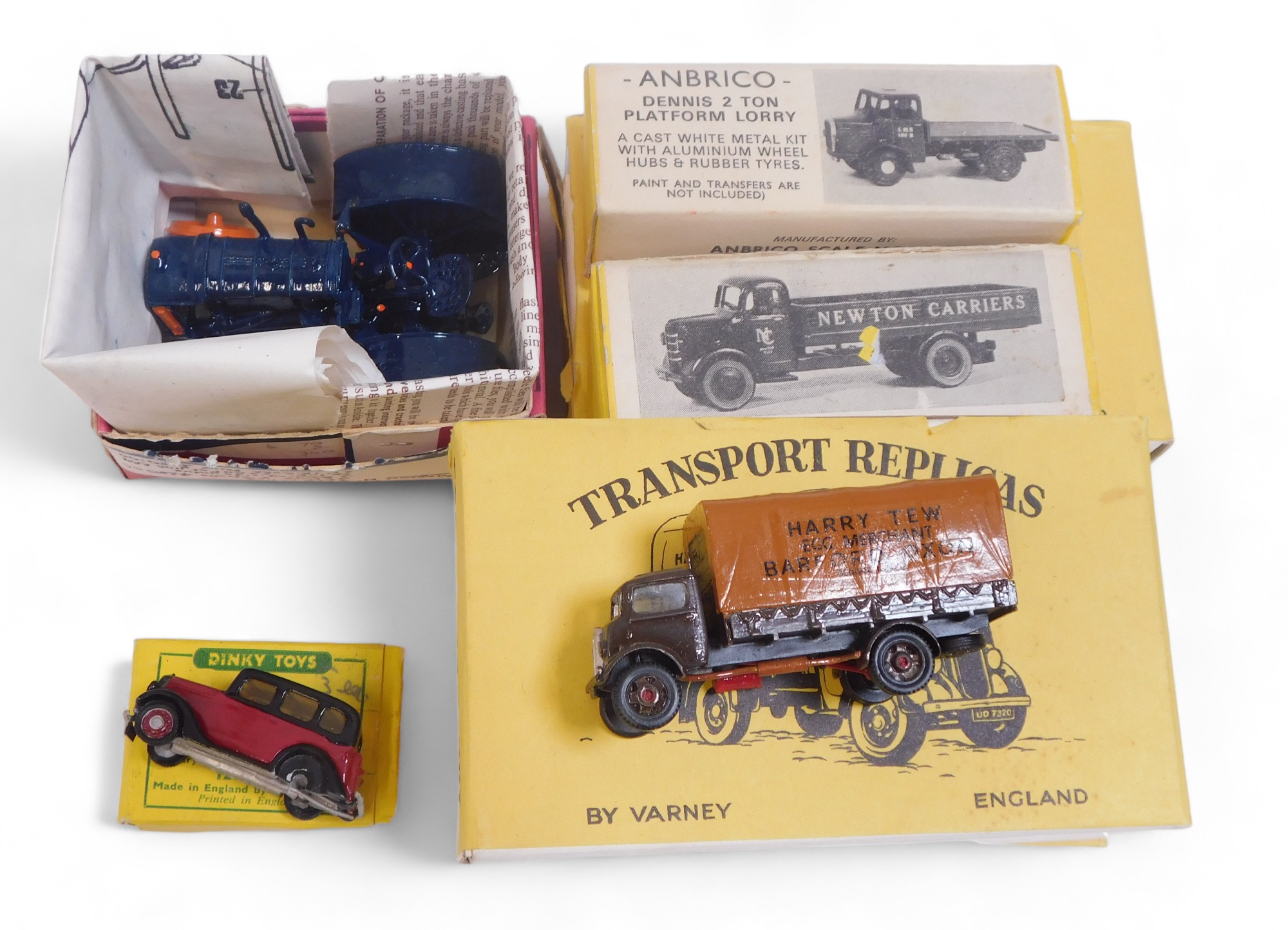Transport Replicas by Varney and Ambrico, white metal diecast, hand painted vehicles, including Ford
