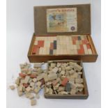 A cased set of Lotts Bricks Set 4, and some unboxed Lotts Bricks. (a quantity)