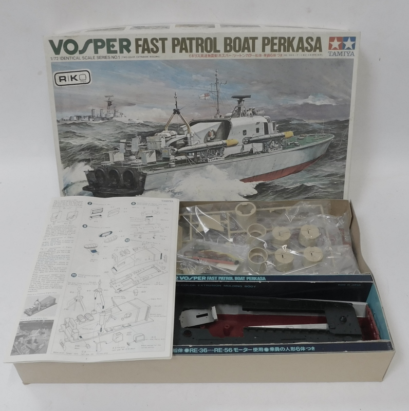 Revell, Tamiya, Monogram and other model kits, including Tamiya Vosper Fast Patrol Boat Perkasa, Mon - Image 2 of 2