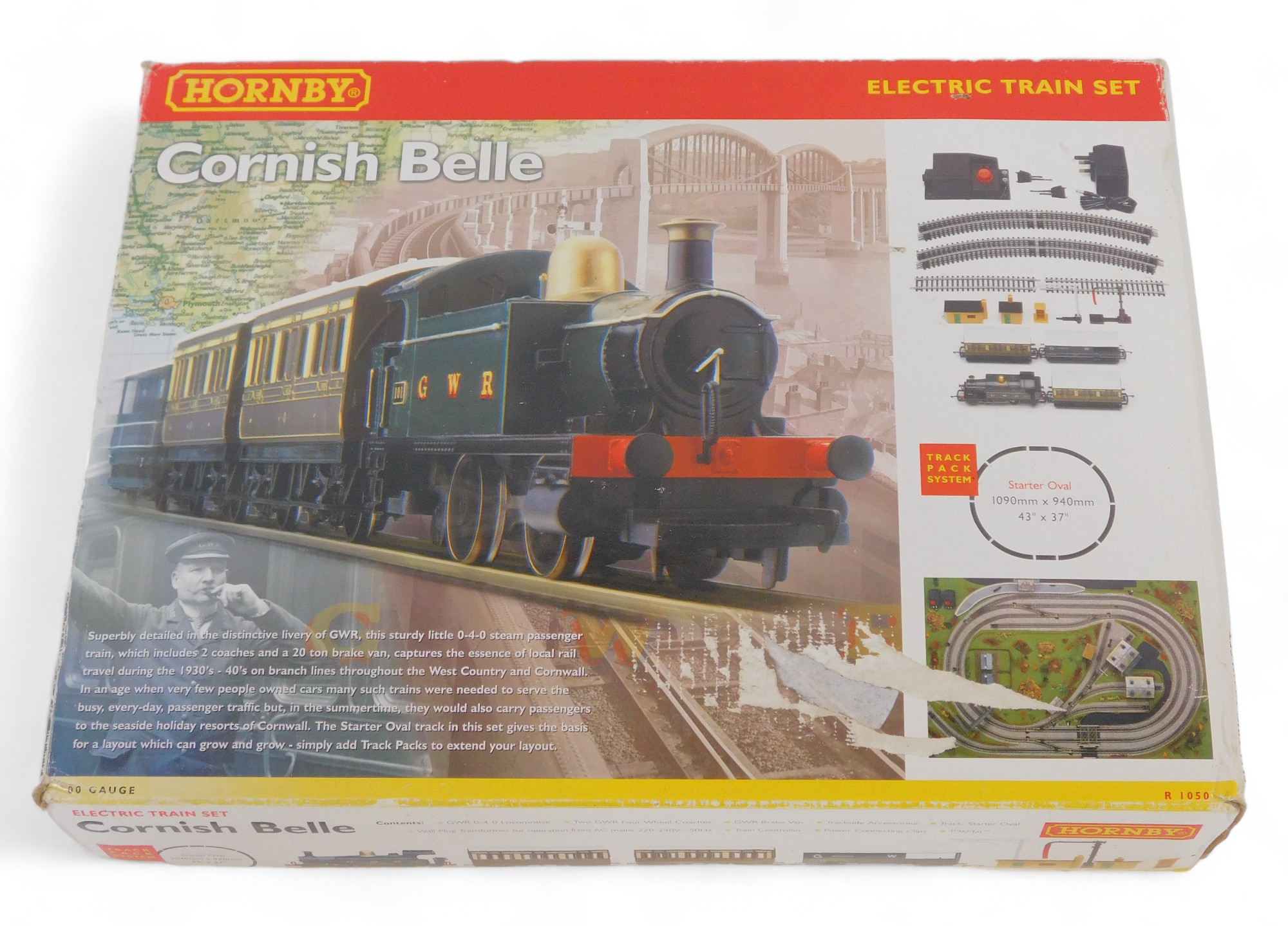 A Hornby OO gauge train set R1050 Cornish Belle, boxed.