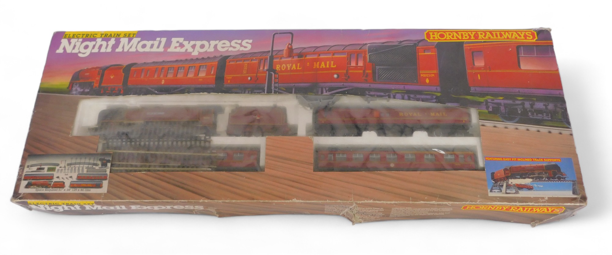 Hornby OO gauge train set R758 The Night Mail Express, boxed.