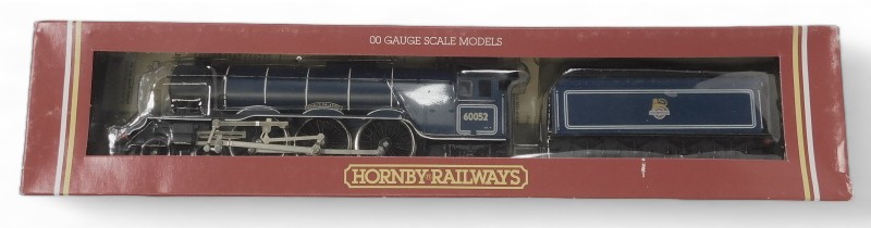 A Hornby OO gauge Class A3 locomotive Prince Palatine, 60052, 4-6-2, BR blue livery, R146, boxed.
