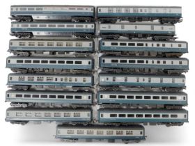 Hornby, Lima and other OO gauge Intercity carriages.