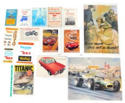 Programmes and commemorative magazines, including Titanic, Carrington Park Traction Engine Rally, Ha