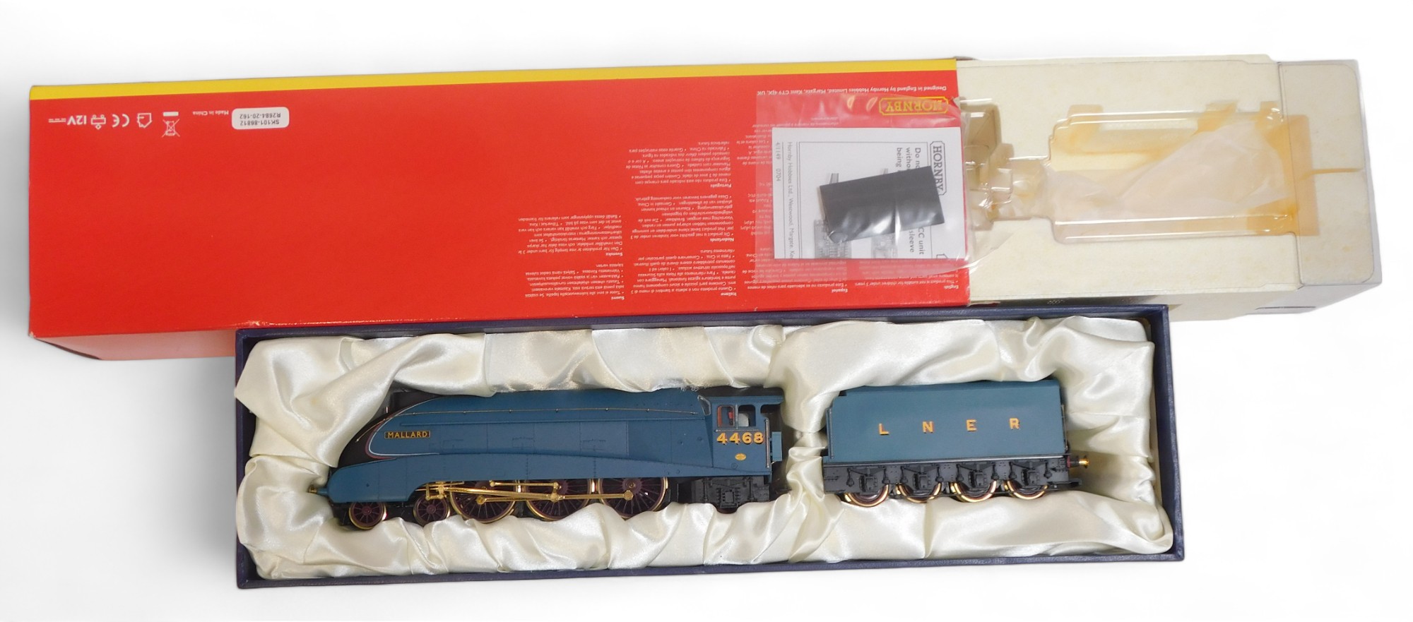 A Hornby OO gauge limited edition 70th Anniversary of the Stream Traction World Speed Record Mallard