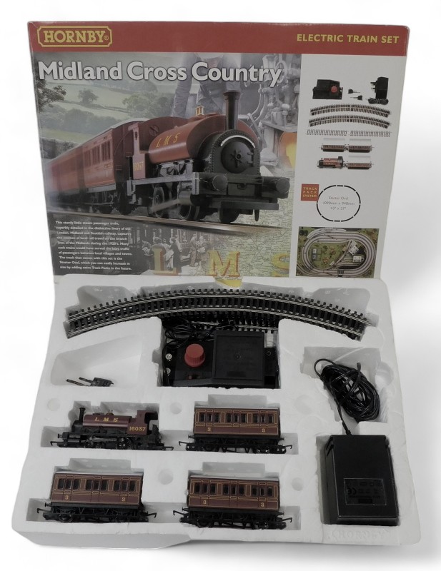 A Hornby OO gauge train set R1027 Midland Cross Country, boxed.