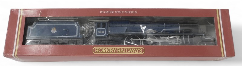 A Hornby OO gauge Princess Class locomotive Princess Helena Victoria, R138, 46208, 4-6-2, BR blue li