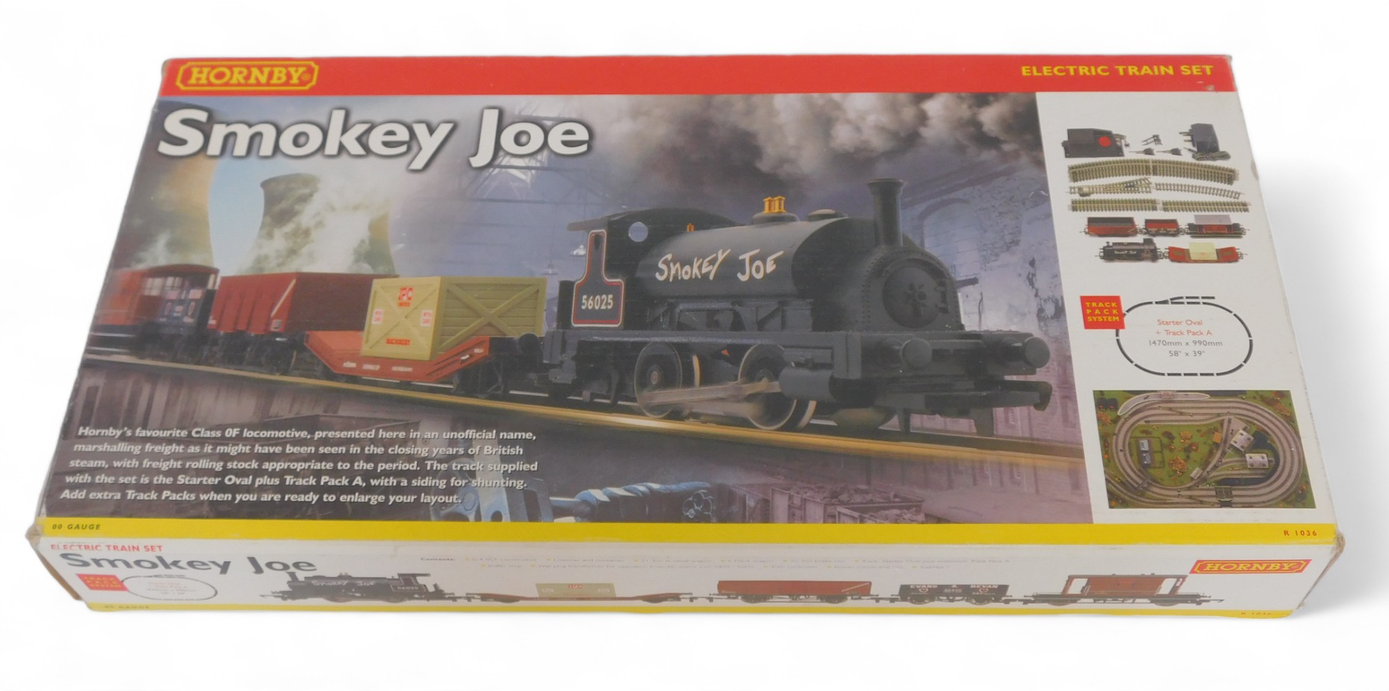 A Hornby train set 1036 Smokey Joe, boxed.