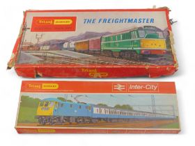 Tri-ang Hornby OO gauge train sets, including R644 Intercity Express, and The Freight Master train s