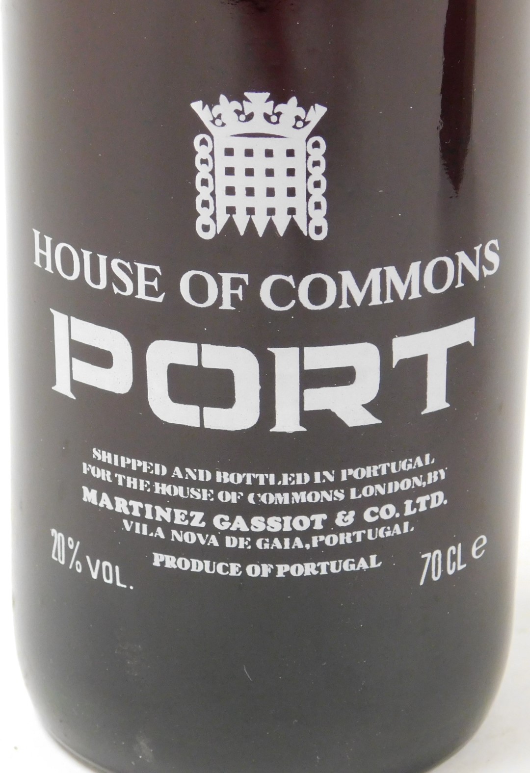 A bottle of House of Commons port, shipped and bottled by Martinez Gassiot & Company Ltd, boxed. - Image 2 of 2