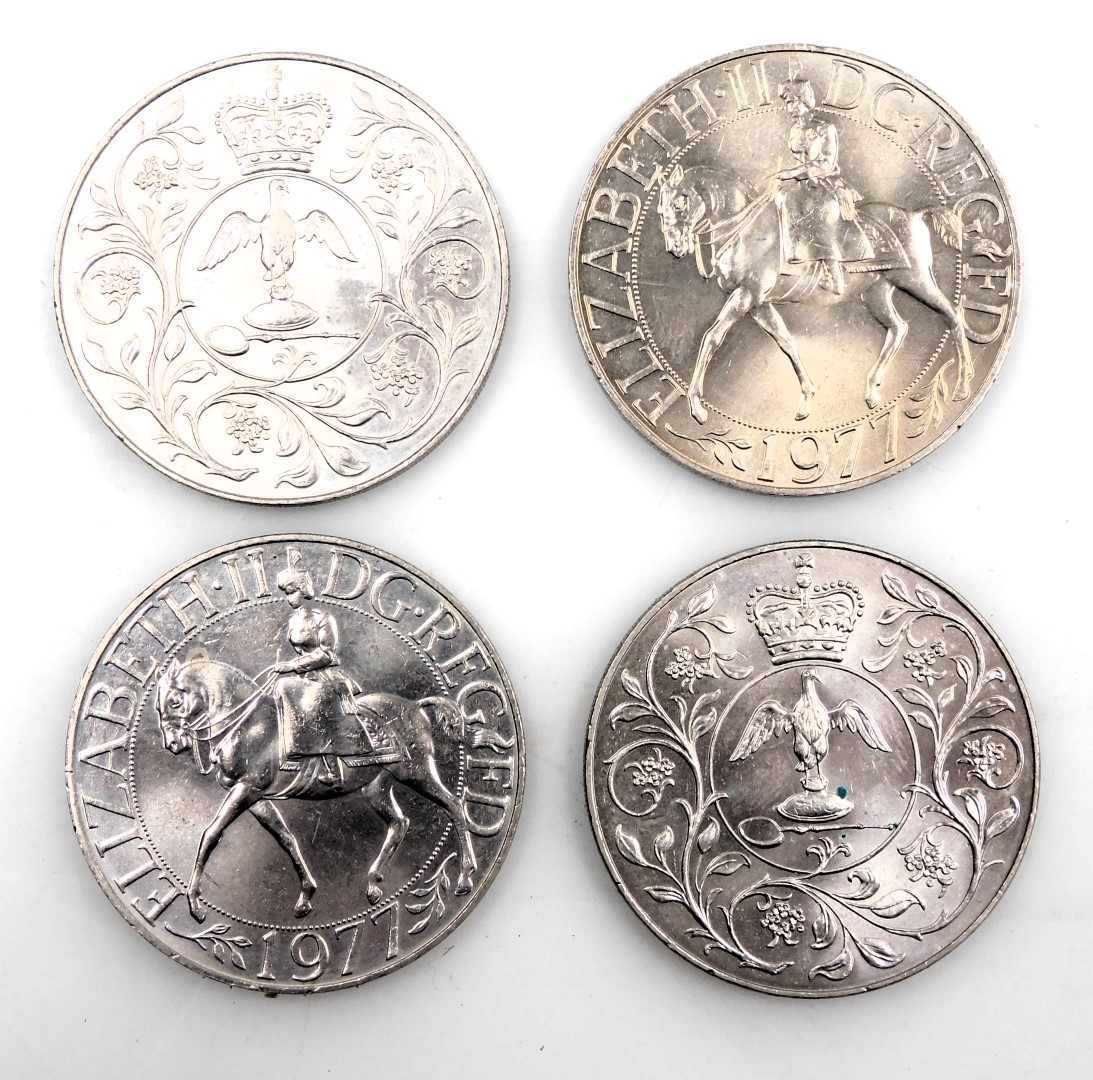 Forty Queen Elizabeth II Silver Jubilee crowns. - Image 2 of 2