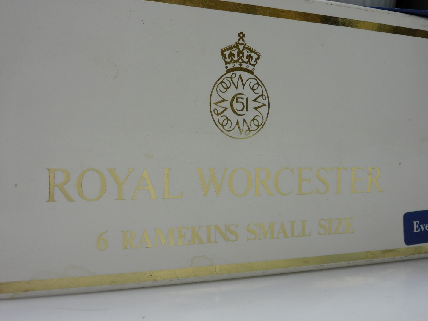 Twelve Royal Worcester Evesham Gold pattern ramekins, small size, in two boxes. - Image 2 of 3