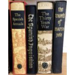 Books. Folio Society, comprising The Spanish Armada, The Spanish Inquisition, The Thirty Years War,