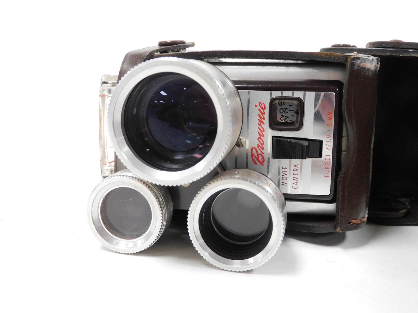 A Kodak Brownie 1.9. 8mm movie camera, Kodak number 2C Autographic camera, both cased, a Rollei B35 - Image 4 of 4