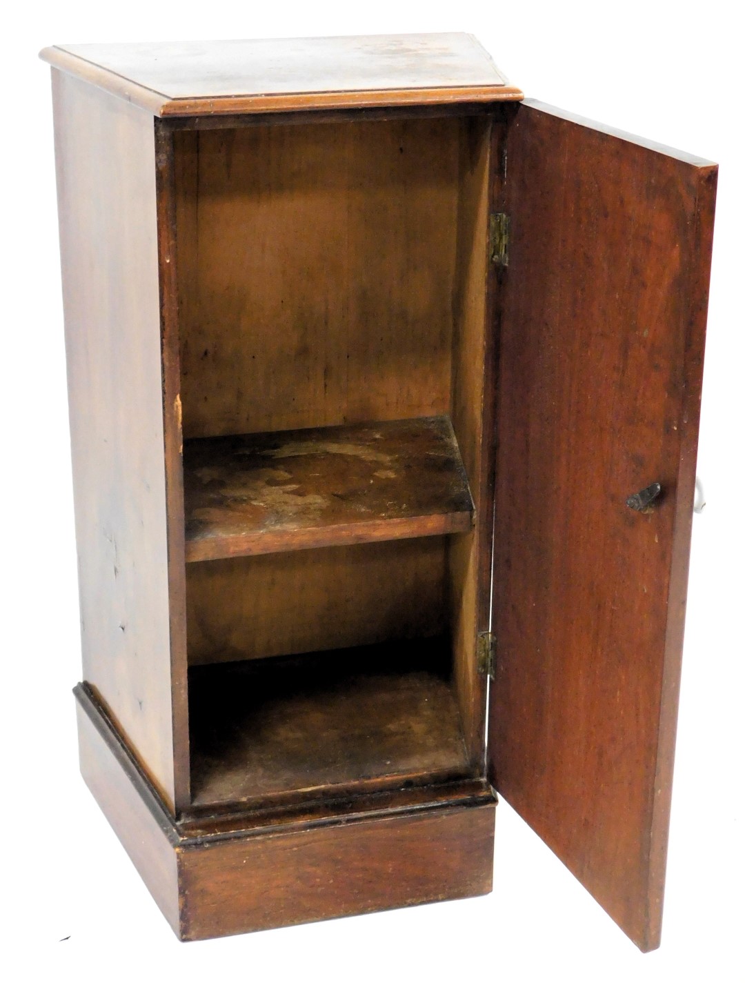 A Victorian mahogany stained pot cupboard, 79cm high, 42cm wide. - Image 2 of 2