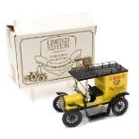 A limited edition of Ipswich vintage model Colman's mustard van, in the style of George Carette, sca