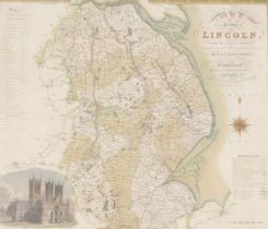 A Greenwood and Company map of the county of Lincoln, from an actual survey made in the years 1827 a