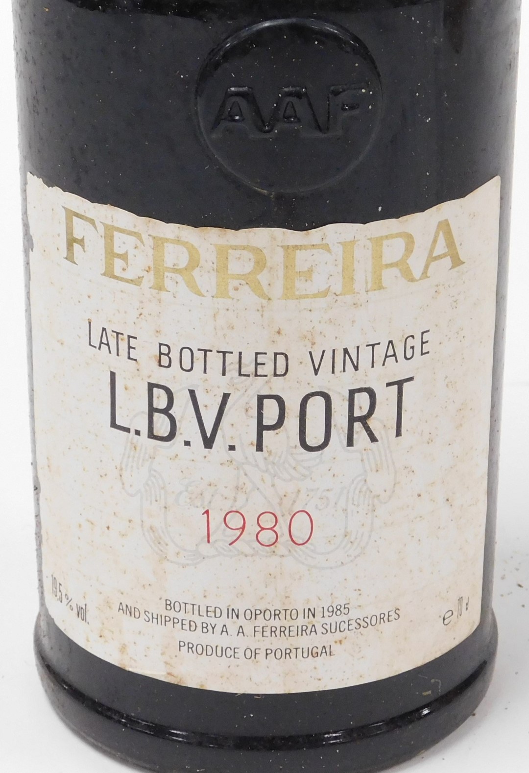 A bottle of Ferreira late bottled vintage port 1980, cased. - Image 2 of 4