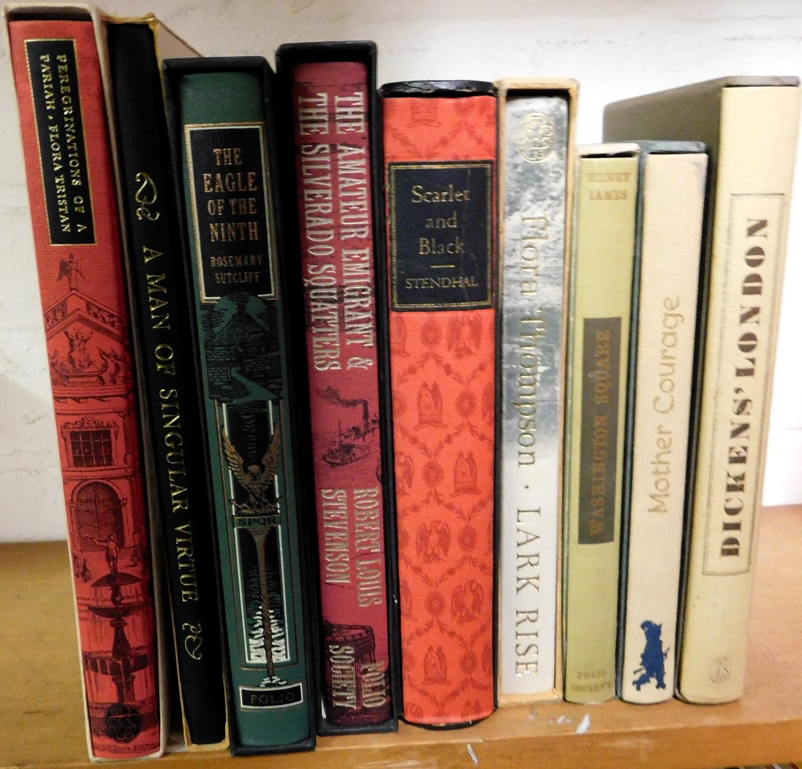 Books. Folio Society, comprising Dicken's London, Mother Courage, James (Henry) Washington Square, T