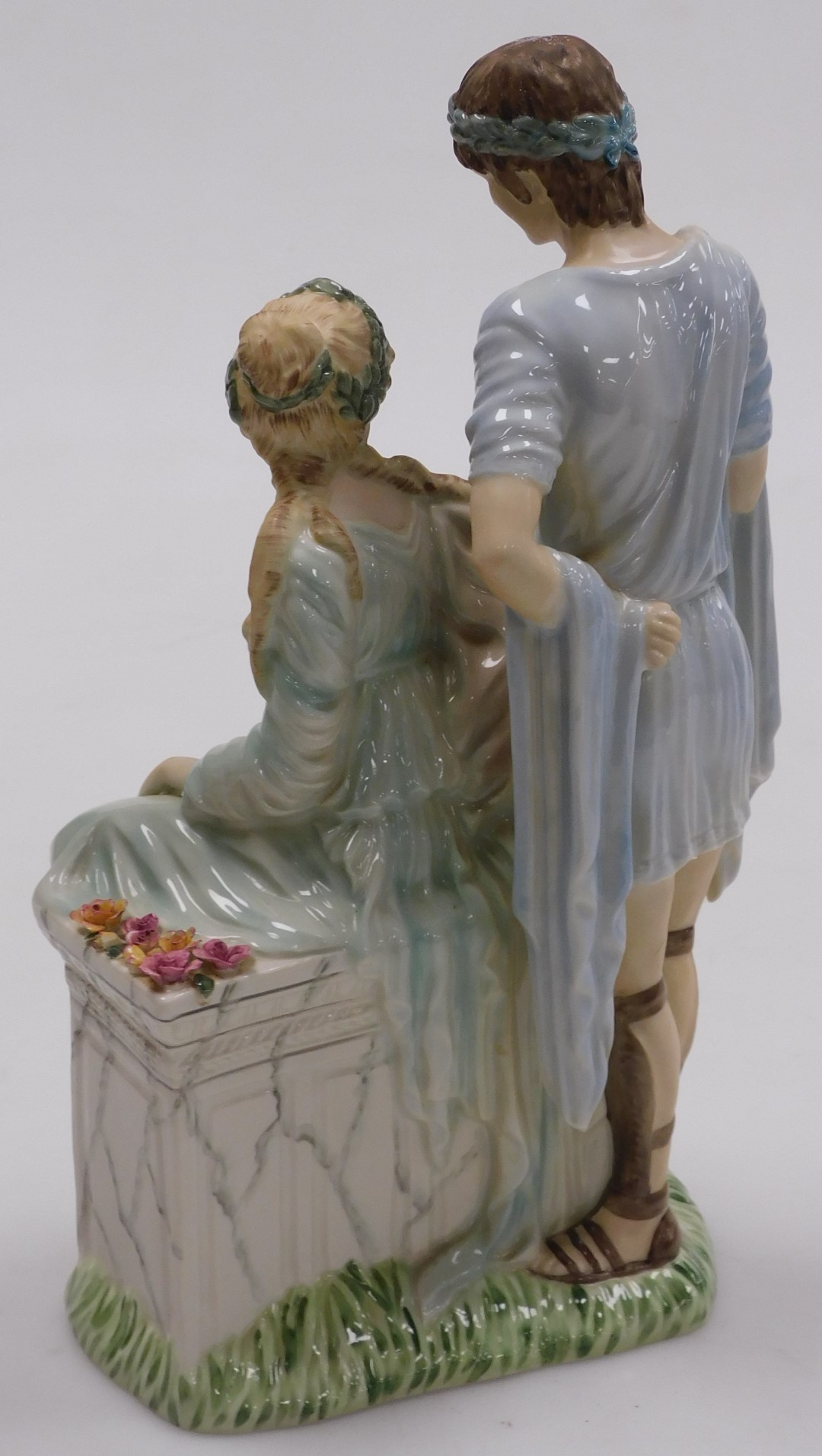 A Wedgwood porcelain figure of Adoration, the Classical Collection, limited edition 1378/3000, model - Image 4 of 5