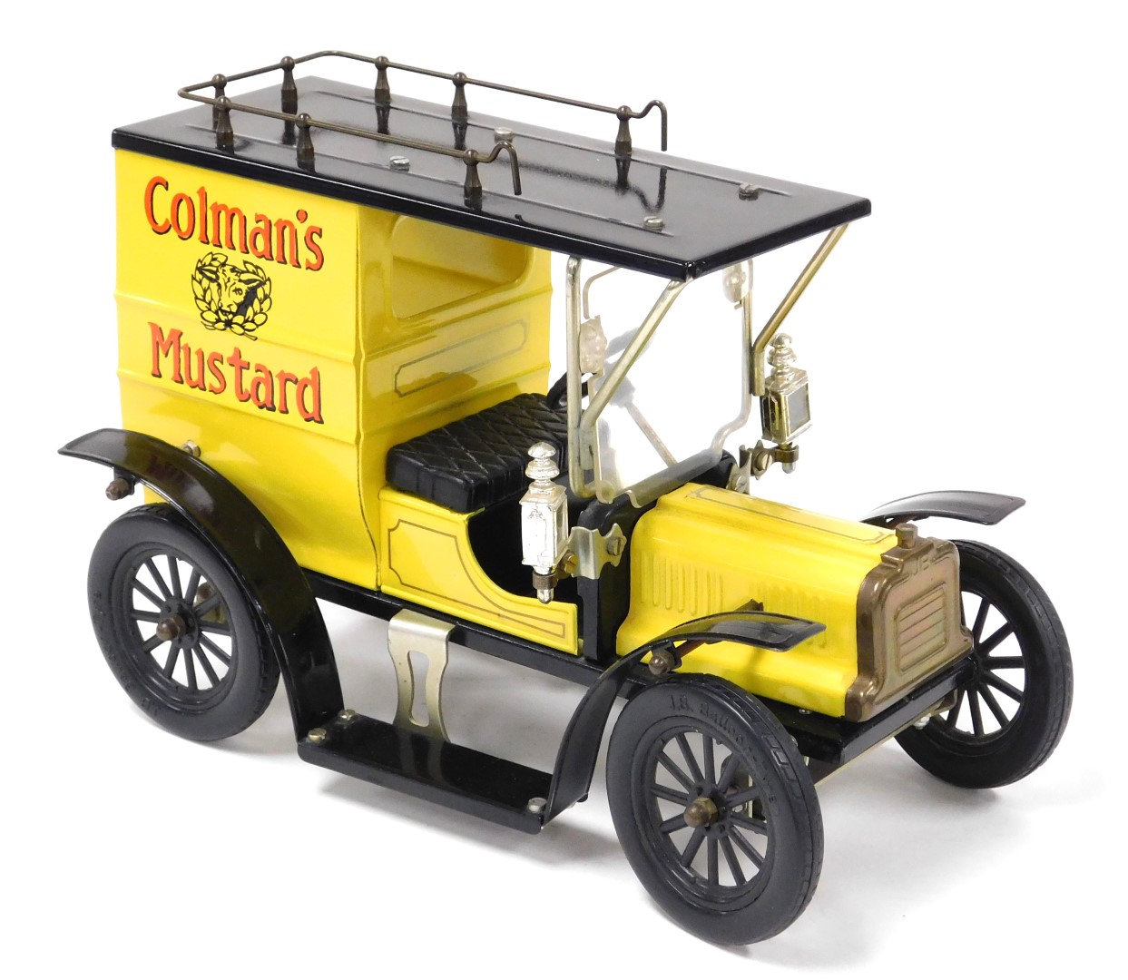 A limited edition of Ipswich vintage model Colman's mustard van, in the style of George Carette, sca - Image 2 of 3