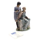 A Wedgwood porcelain figure of Adoration, the Classical Collection, limited edition 1378/3000, model