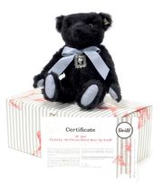 A Steiff Victoria the Penny Black Bear, number 169, exclusive to Danbury Mint, boxed with certificat