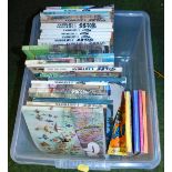 Giles Cartoon books. (1 box)