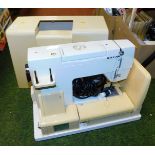 A Riccar Company Limited sewing machine, model 9900, circa 1970s.