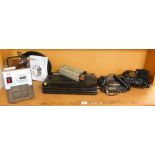 Two CB radio transceivers, one an Insect 27mhz CB transceiver model number 0678, another generic CB