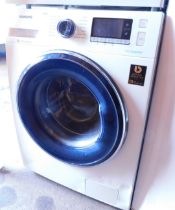 A Samsung digital inverter washing machine Eco Bubble.