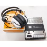 Electrical items including an ITT Studio Recorder 60, a pair of Dynamic stereo headphones,